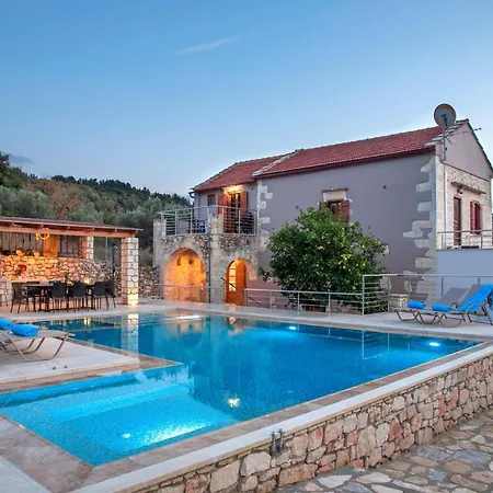 Villa Cretan Lux Heated Pool Gavalochori
